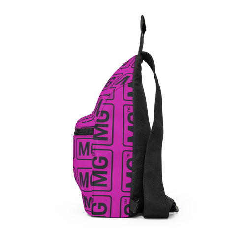 Millennial-Generations  Sling Bag — Bold Pink Monogram