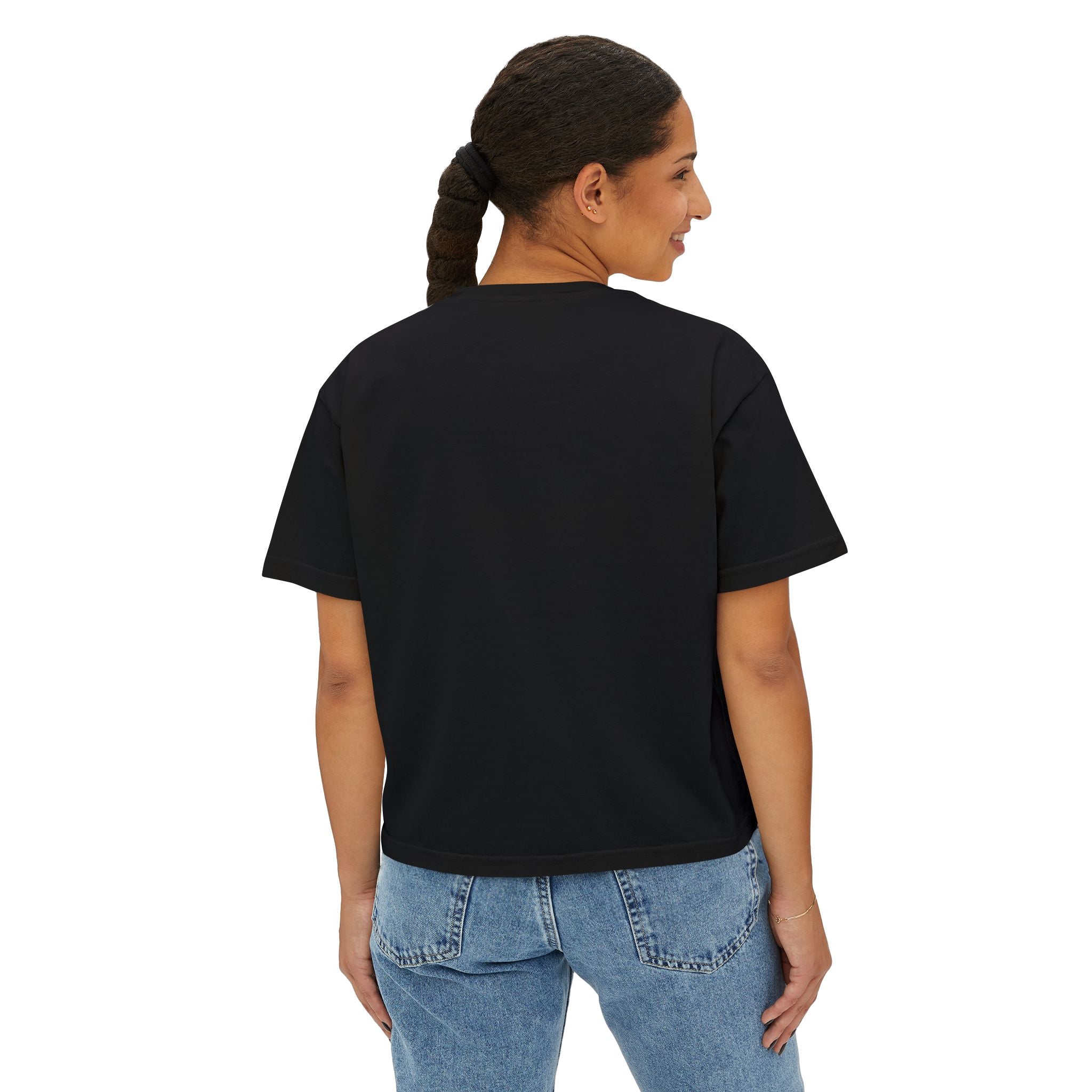 MG™ One Legacy One Culture Women's Boxy Tee — Minimal Logo Crop T‑Shirt