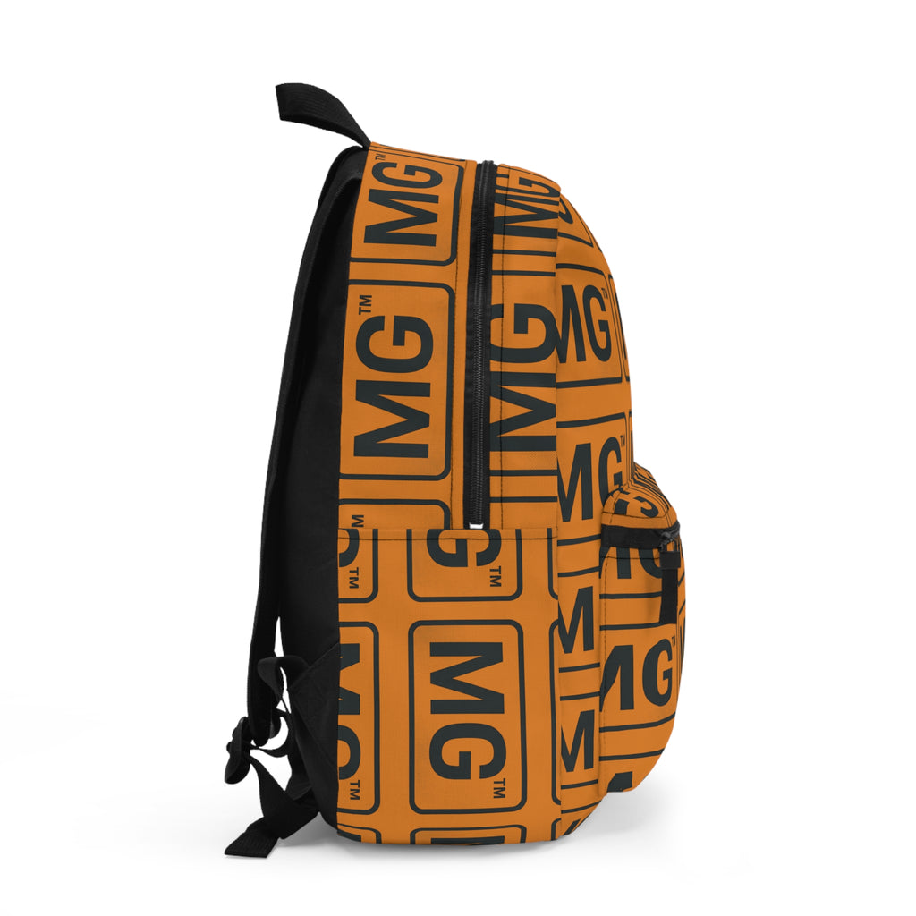Millennial-Generations Logo Pattern Backpack