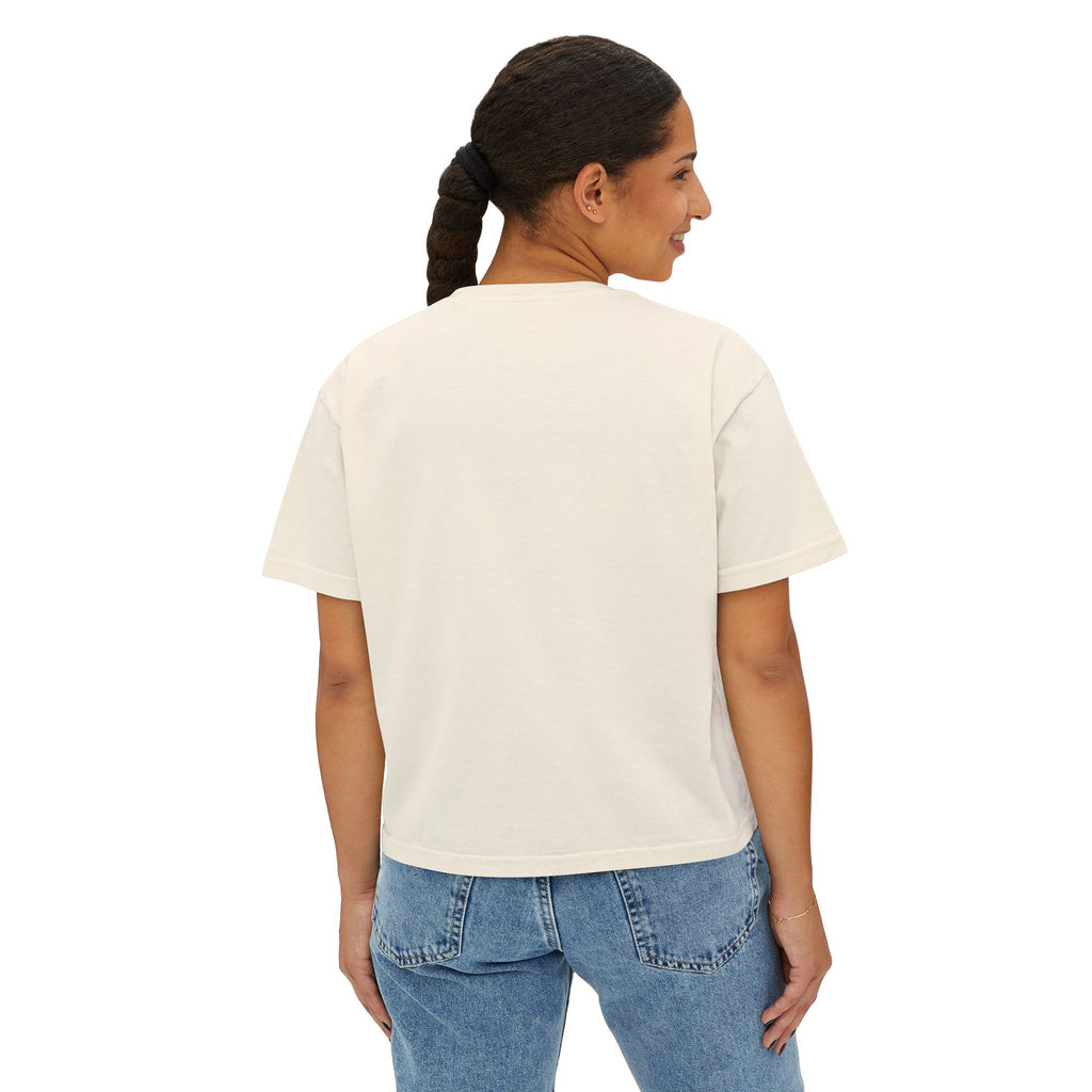 MG™ One Legacy One Culture Women's Boxy Tee — Minimal Logo Crop T‑Shirt