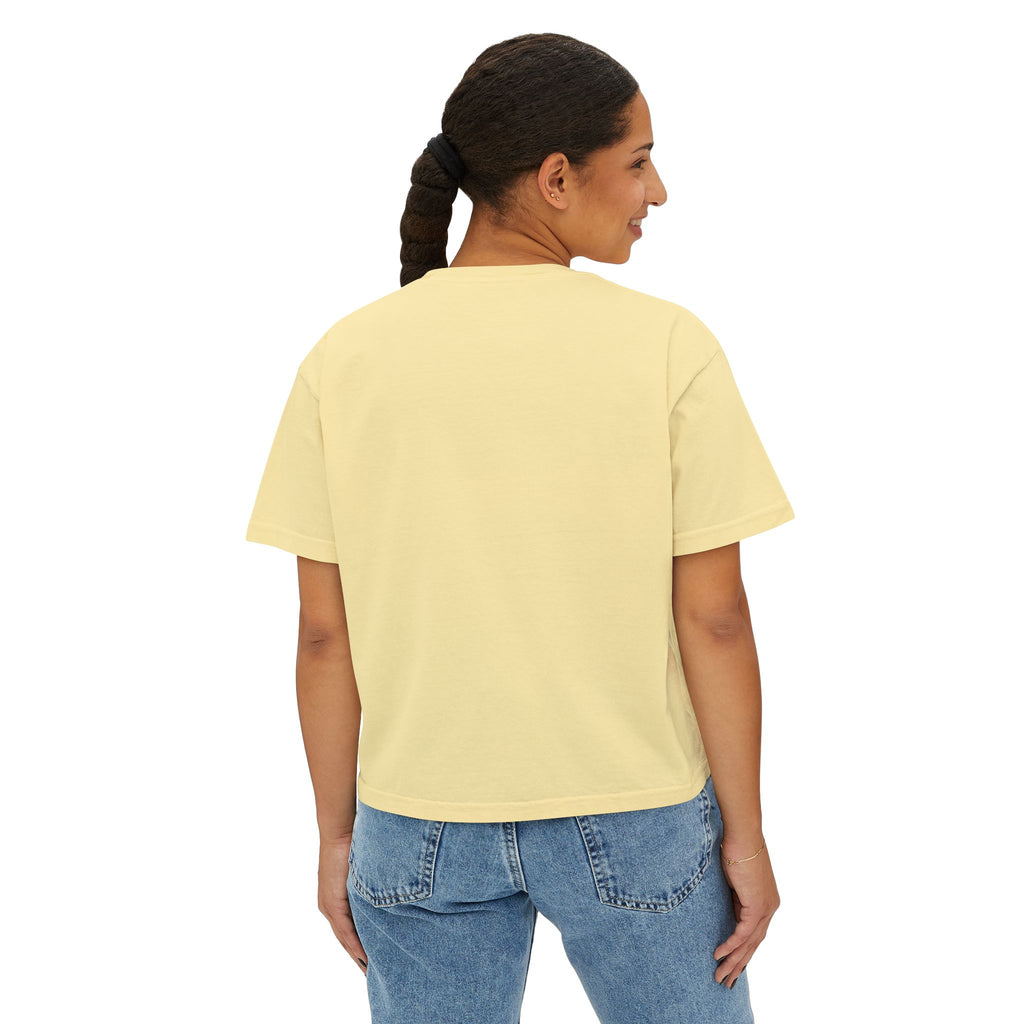 MG™ One Legacy One Culture Women's Boxy Tee — Minimal Logo Crop T‑Shirt