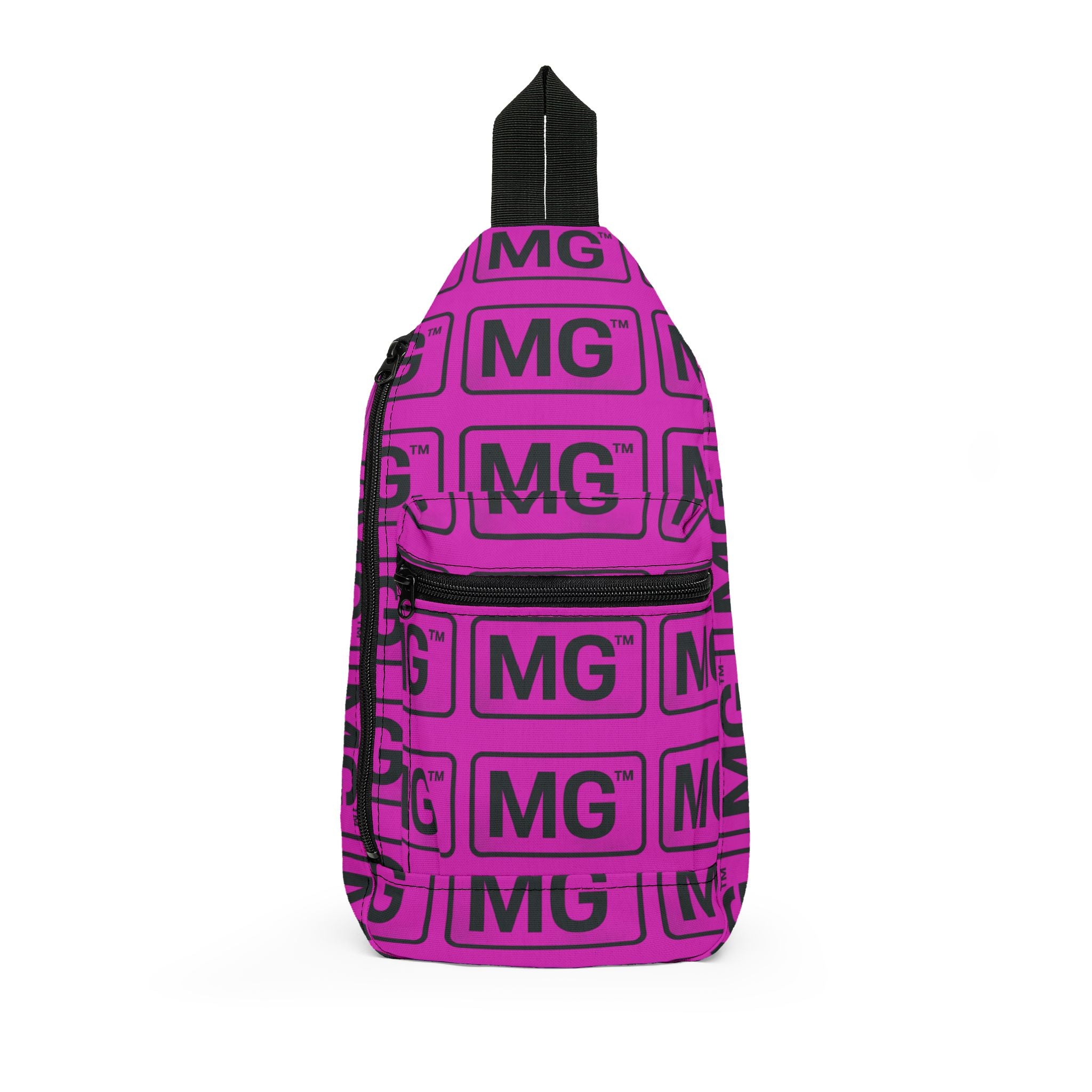 Millennial-Generations  Sling Bag — Bold Pink Monogram