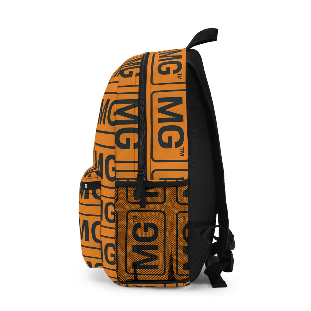 Millennial-Generations Logo Pattern Backpack