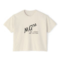 MG™ One Legacy One Culture Women's Boxy Tee — Minimal Logo Crop T‑Shirt