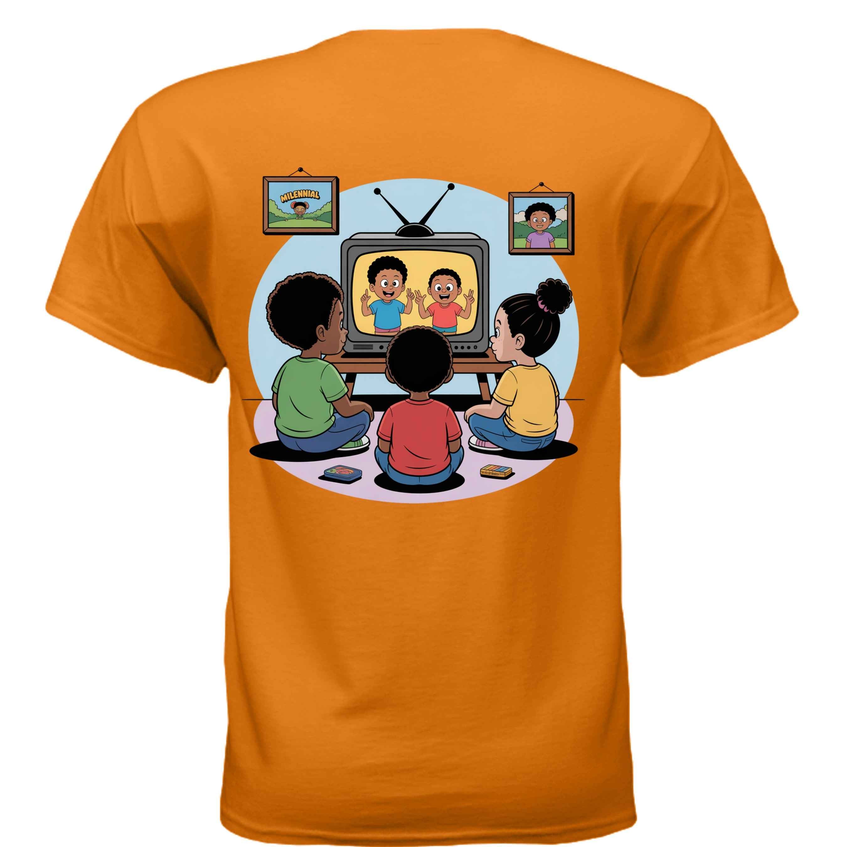 MG Saturday Morning Cartoon Pocket T-Shirt