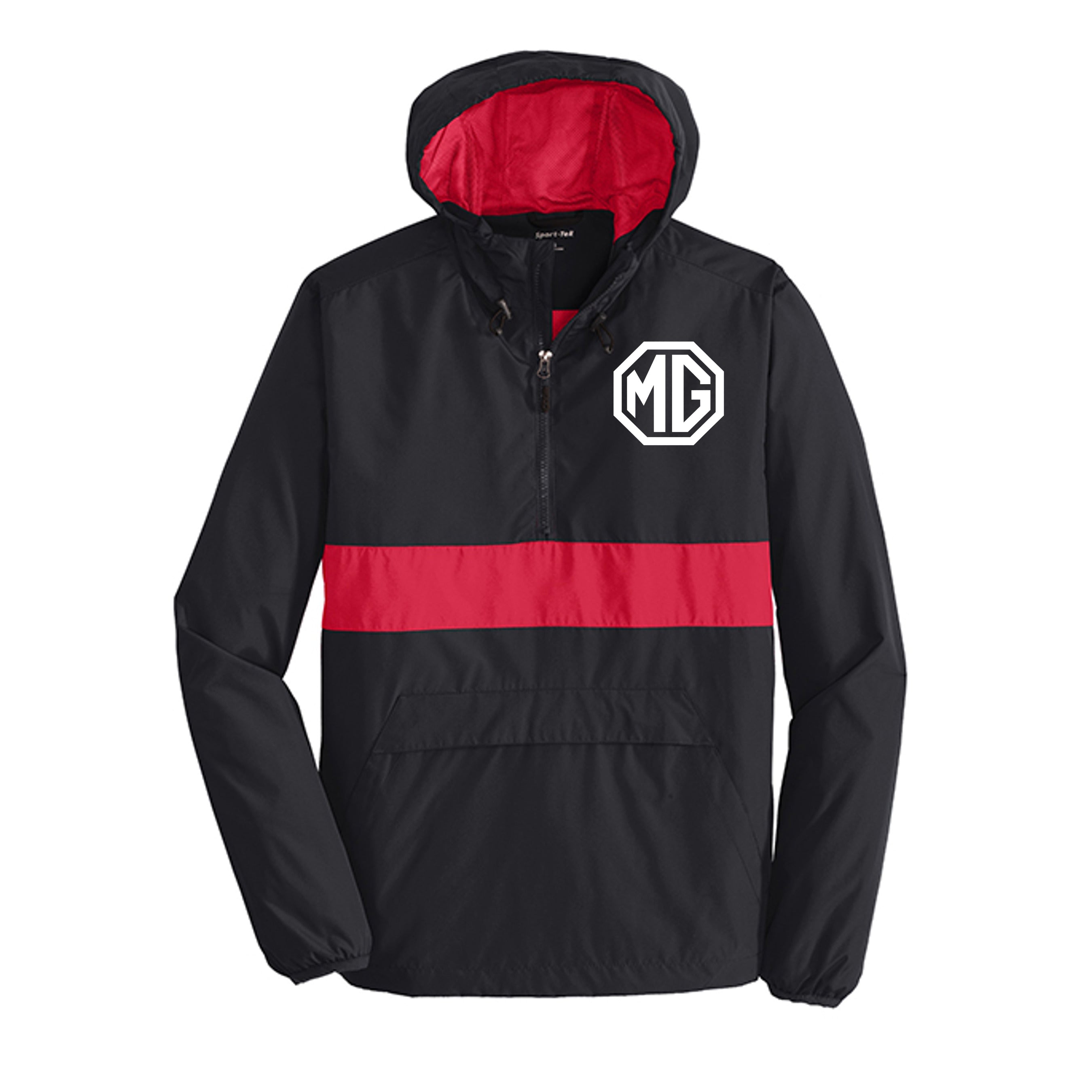 Black/True Red - JST65 - FRONT