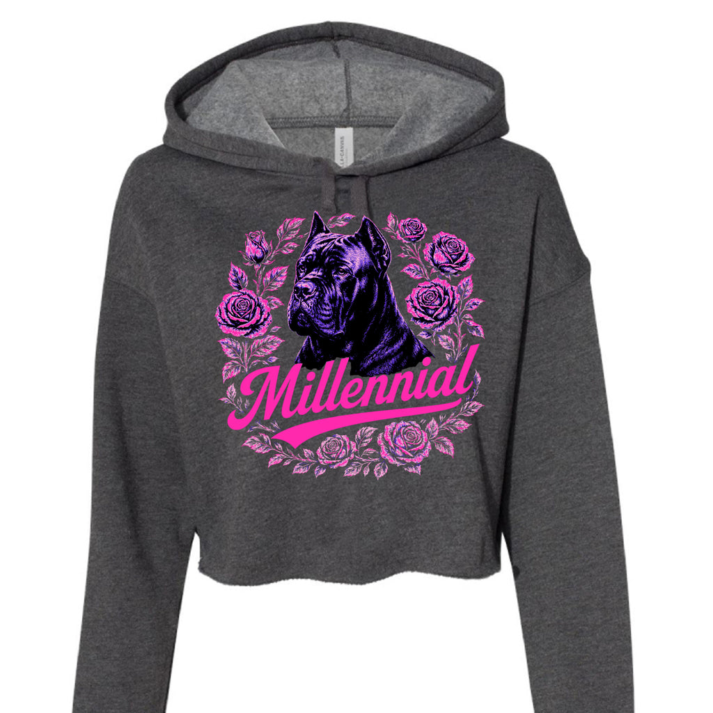 DARK GRY HEATHER - B7502 - FRONT