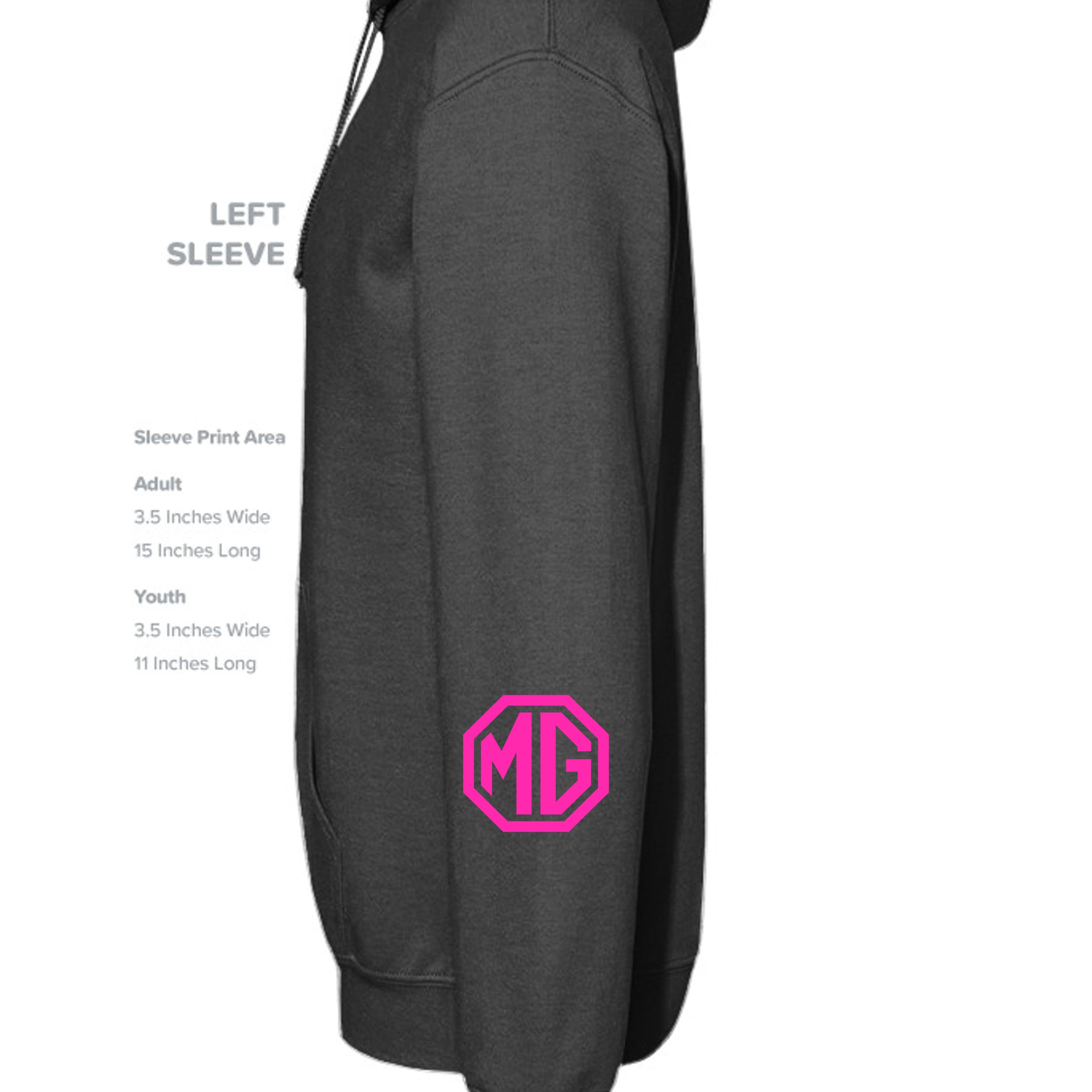 DARK GRY HEATHER - B7502 - SLEEVE_LEFT
