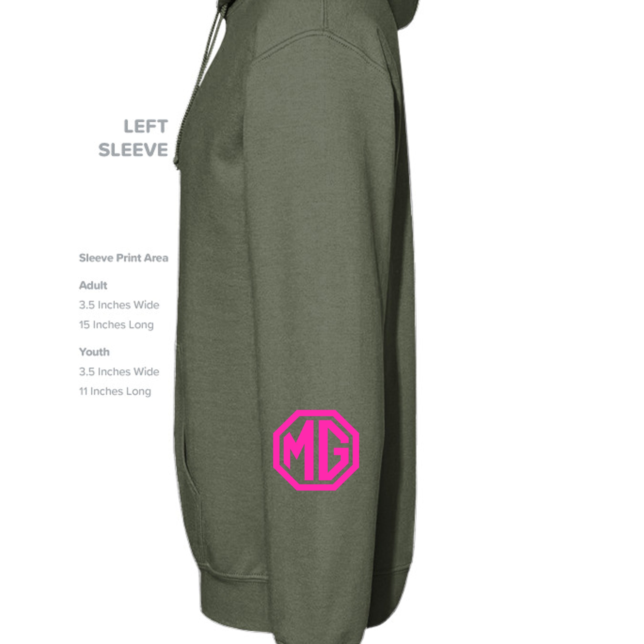 MILITARY GREEN - B7502 - SLEEVE_LEFT