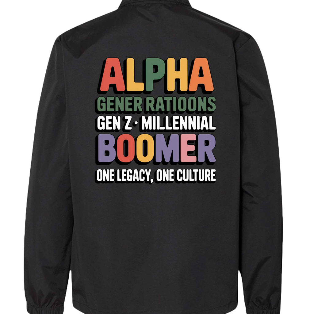 Millennial-Generations Windbreaker