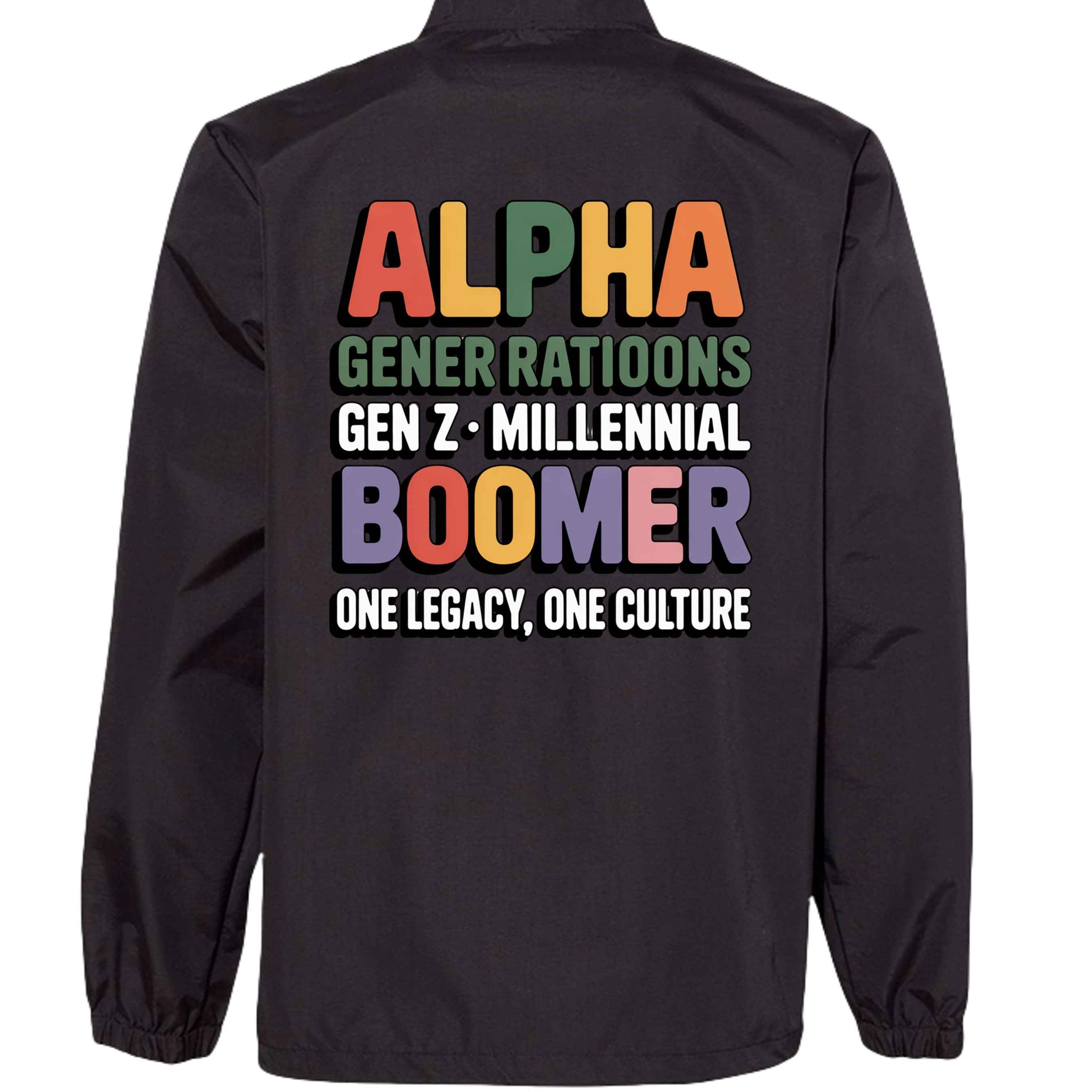 Millennial-Generations Windbreaker