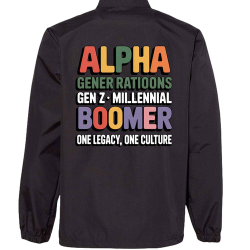 Millennial-Generations Windbreaker