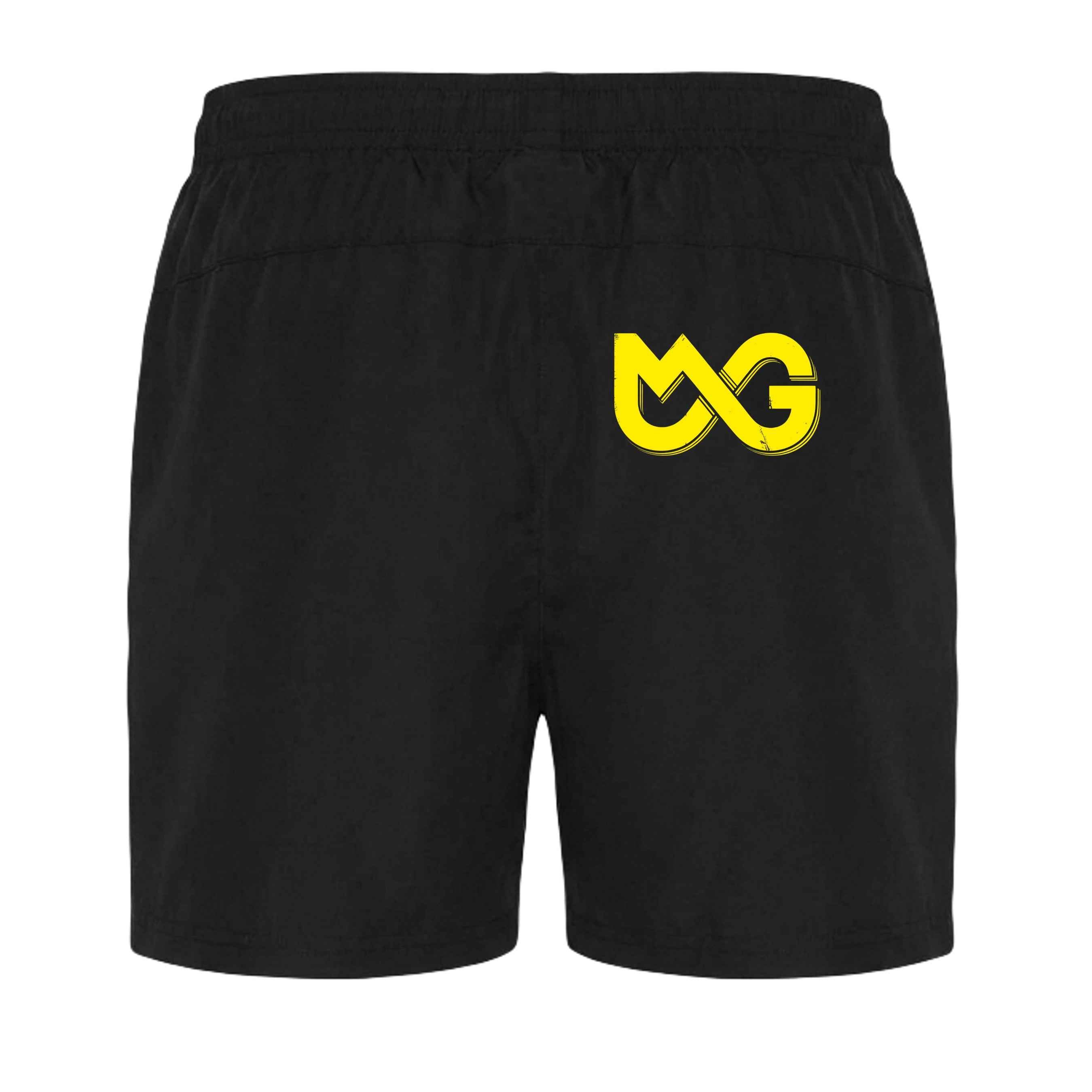Millennial-Generations Yellow Hoochie Daddy Shorts
